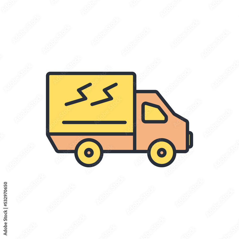 express delivery icons symbol vector elements for infographic web express delivery icons symbol vector elements for infographic web