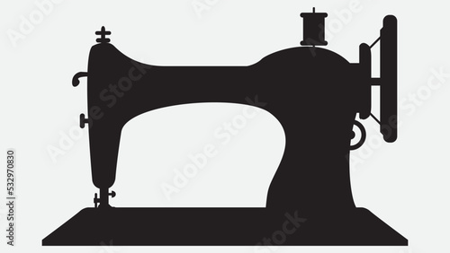 old sewing machine