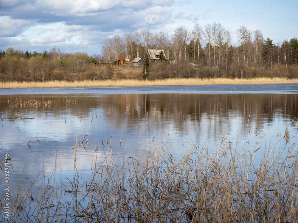 lake in autumn