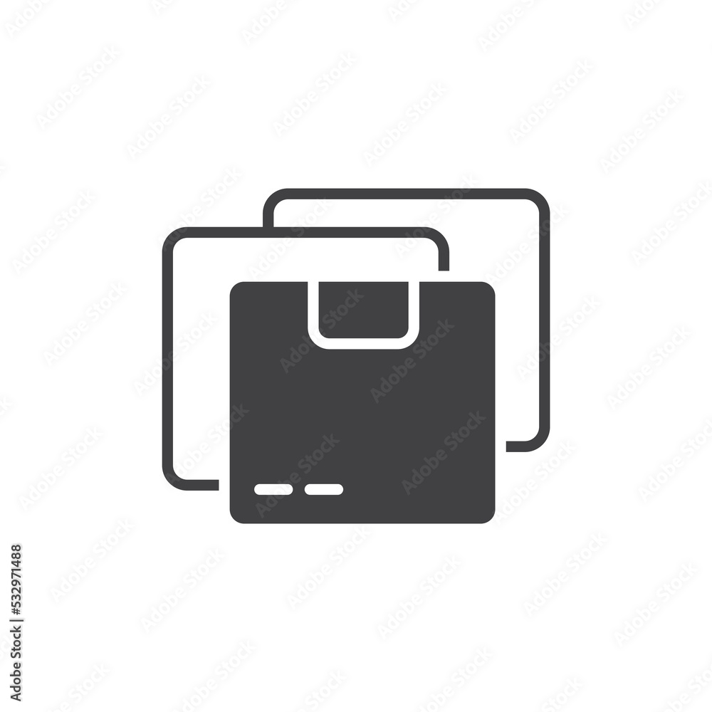 parcels icons symbol vector elements for infographic web parcels icons symbol vector elements for infographic web