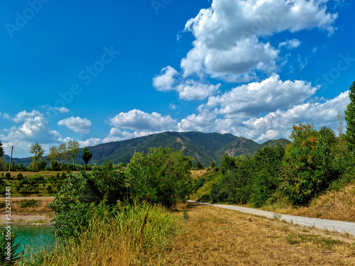 campagna in estate