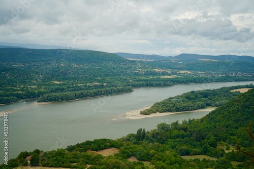 Rhine River Visegrad Hungary 2022 July