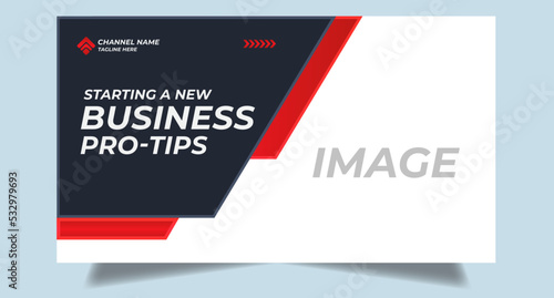 Fully editable youtube thumbnail design for any youtube videos customizable video thumbnail design video cover modern trendy new style thumbnail template for social media concept youtube thumbnail 