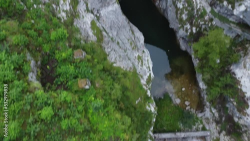 Lago Di Barcis Italy Drone Footage