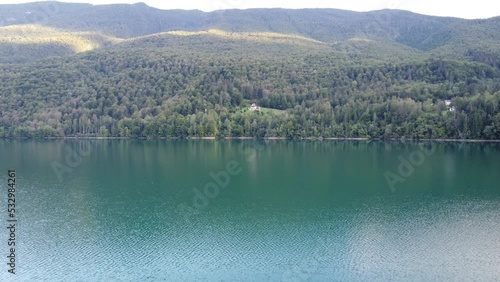 Lago Di Barcis Italy Drone Footage