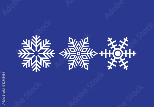 Snow and could icon design for your business