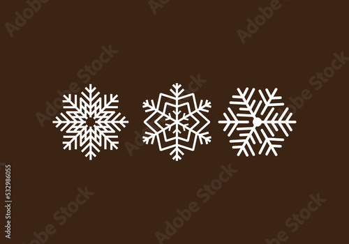 Snow and could icon design for your business