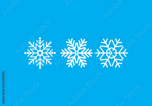 Snow and could icon design for your business