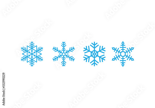 Snow and could icon design for your business