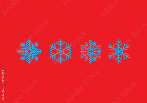 Snow and could icon design for your business