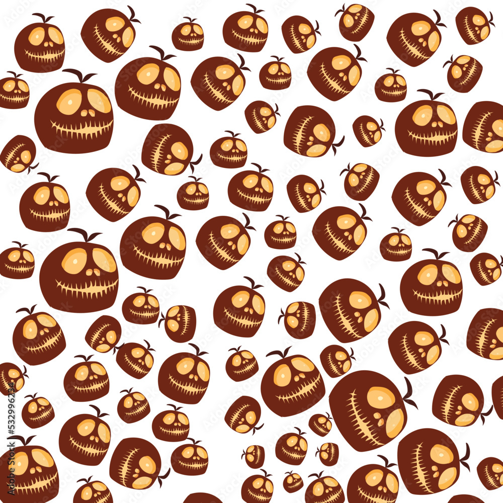 halloween seamless pattern