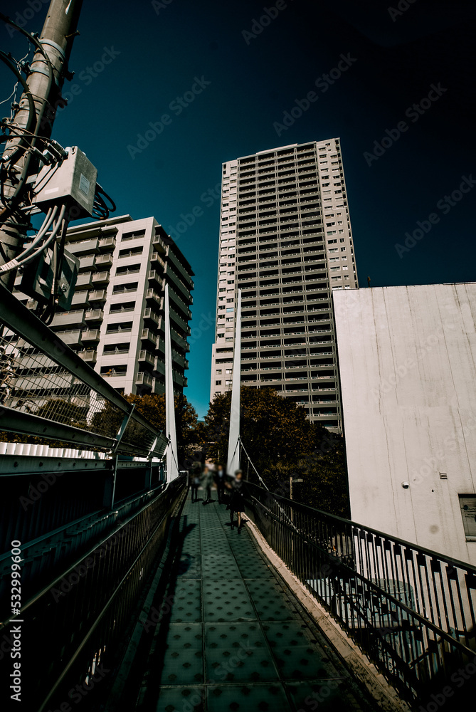 Obraz premium 代官山の街並み