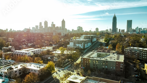 view of the Atlanta city
