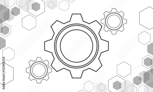 digital technology and engineering, digital telecoms concept, Hi-tech, futuristic technology background, vector illustration.