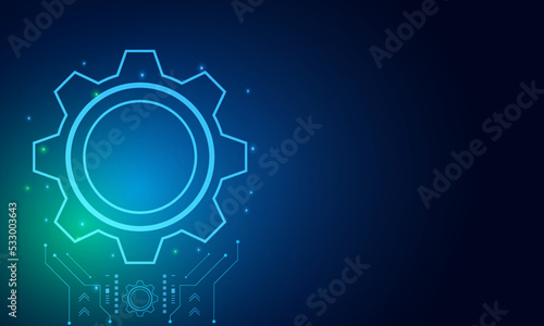 digital technology and engineering, digital telecoms concept, Hi-tech, futuristic technology background, vector illustration.