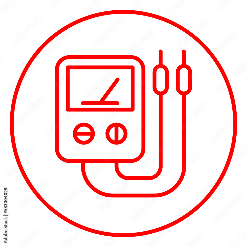 electronic tester icon electronic tester icon