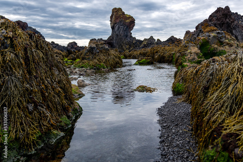 Obraz na plátně Iceland Djupalonssandur