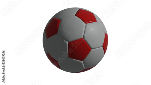 A 3d Render of a soccer ball