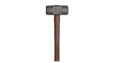 A 3d render of A Sledge Hammer suitable for use as a web decoration or icon.