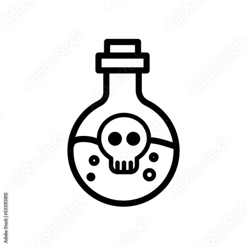 bottle of poison