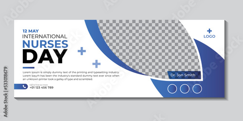 webinar facebook cover banner template design 