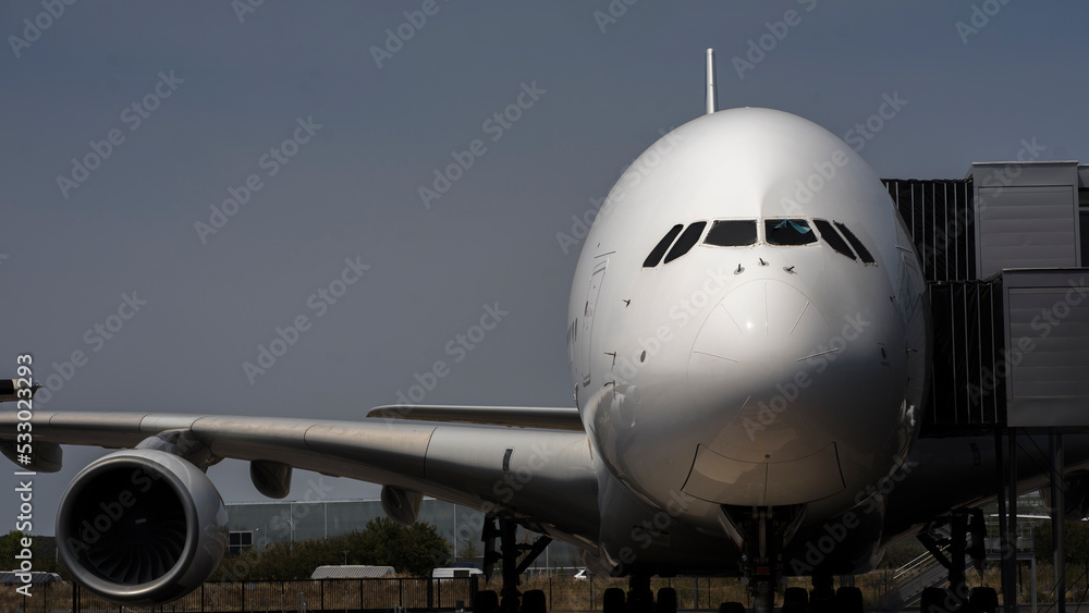 Fototapeta premium Airplane in Toulouse