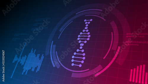 dna, cromosomi, tecnologia biometrica