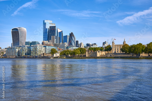 Photography view of london from thames