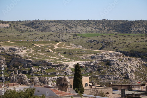 Gorge of Matera, Italy