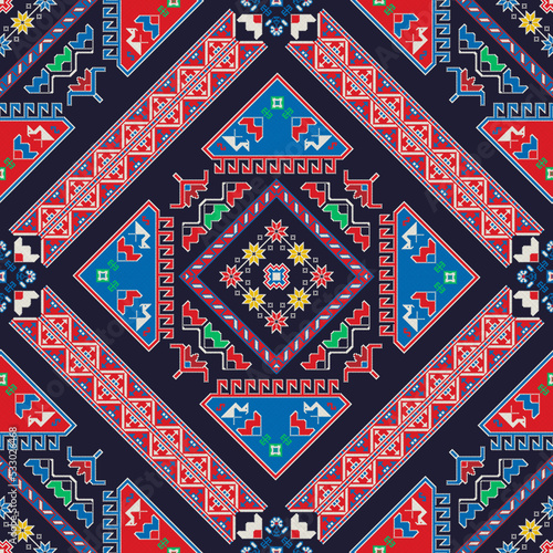 Georgian embroidery pattern 26