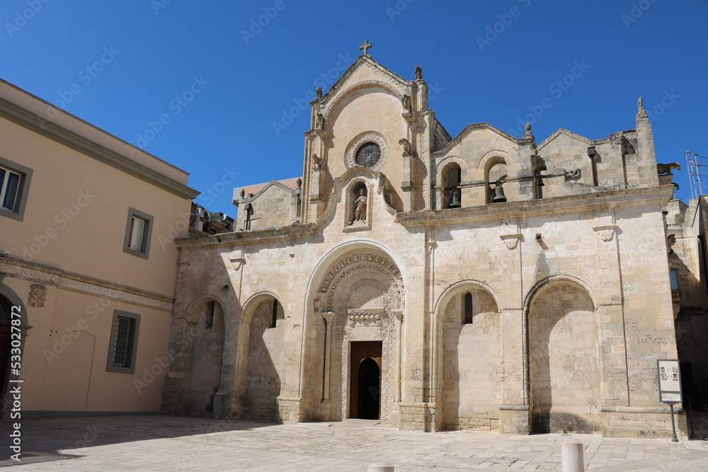 Church of San Giovanni Battista in Matera, Italy
