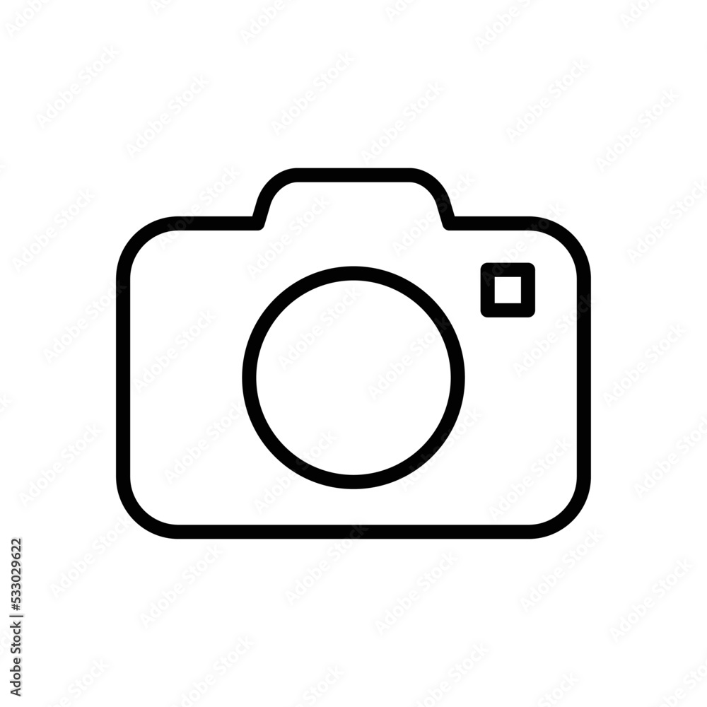 camera icon vector design simple and clean camera icon vector design simple and clean