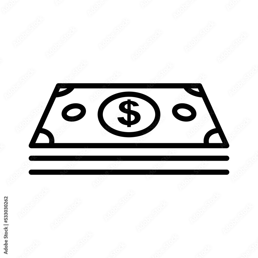 money icon vector design simple and clean money icon vector design simple and clean