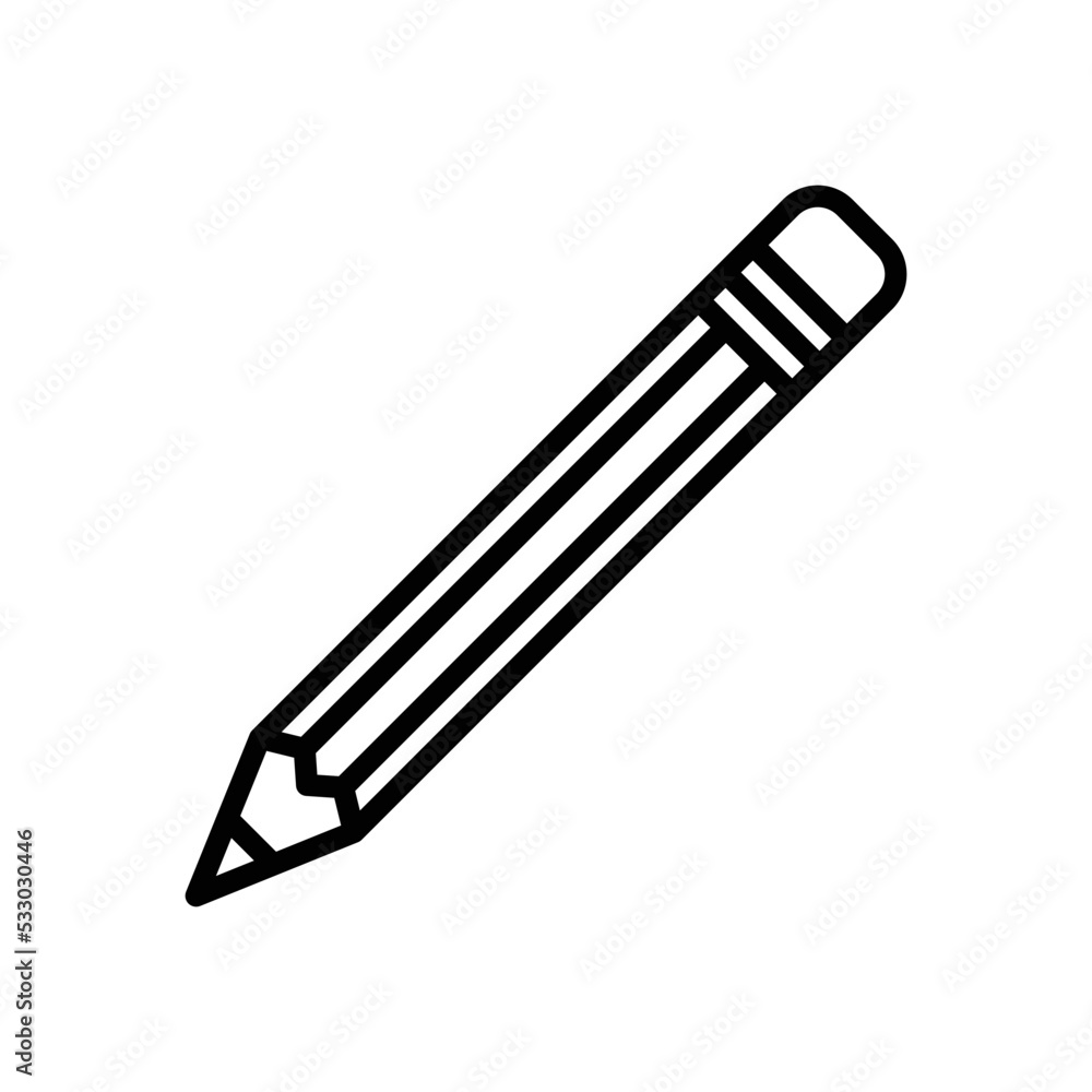 pencil icon vector design simple and clean pencil icon vector design simple and clean