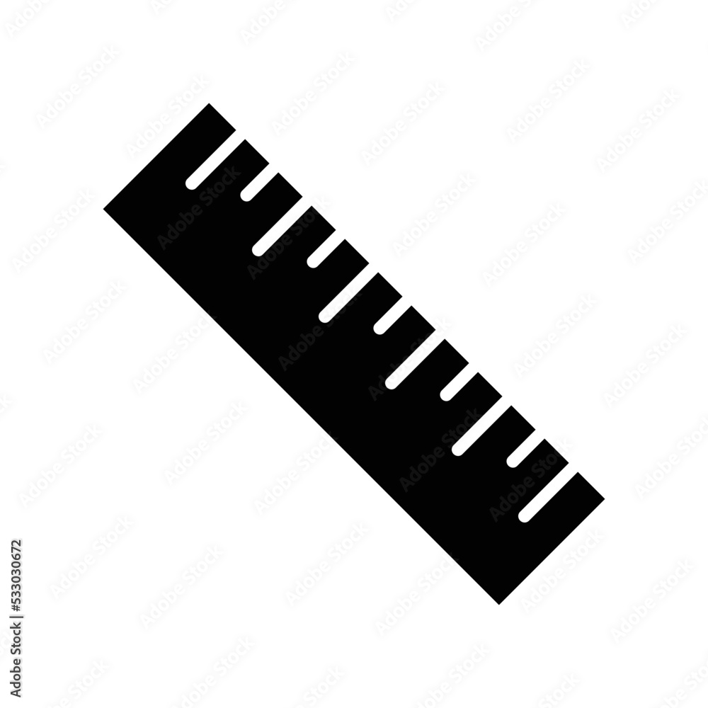 ruler icon vector design simple and clean ruler icon vector design simple and clean