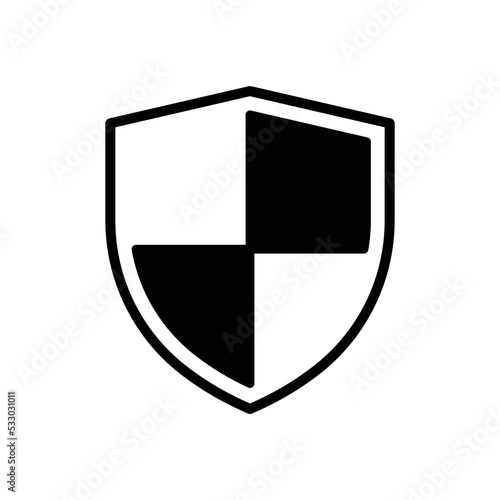 Free Download shield icon vector design simple and clean - GFXLoad