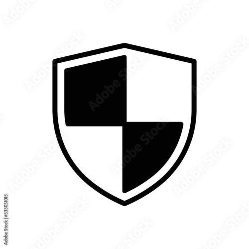 shield icon vector design simple and clean Free Download shield icon vector design simple and clean - GFXLoad