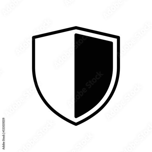 shield icon vector design simple and clean Free Download shield icon vector design simple and clean - GFXLoad