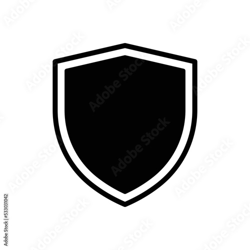 Free Download shield icon vector design simple and clean - GFXLoad