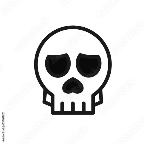 Scull - vector icon