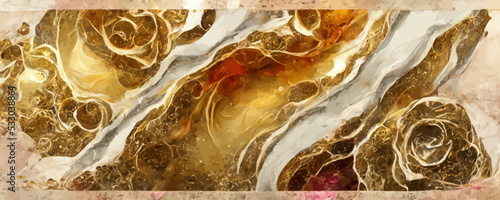 rose and gold stone marble quartz texture, background, banner
