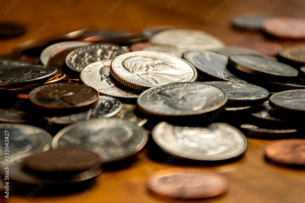 pile of coins pile of coins