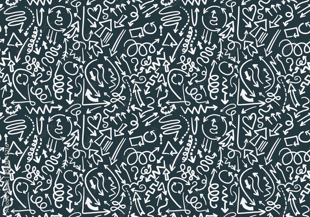 Abstract markers arrows seamless kids pattern for wrapping paper and clothes print and fabrics and linens and office Abstract markers arrows seamless kids pattern for wrapping paper and clothes print and fabrics and linens and office