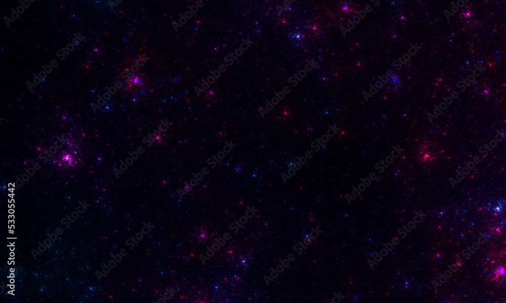 black background with shining dots assorted colors