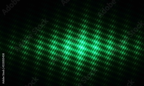 black background with green light stripes