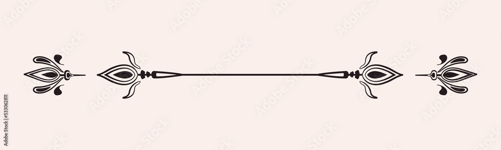 Calligraphic black frame. Graphic element for website. Books and literature, creativity and art. Abstract ornament or border. Aesthetics and elegance, classic style. Cartoon flat vector illustration Calligraphic black frame. Graphic element for website. Books and literature, creativity and art. Abstract ornament or border. Aesthetics and elegance, classic style. Cartoon flat vector illustration