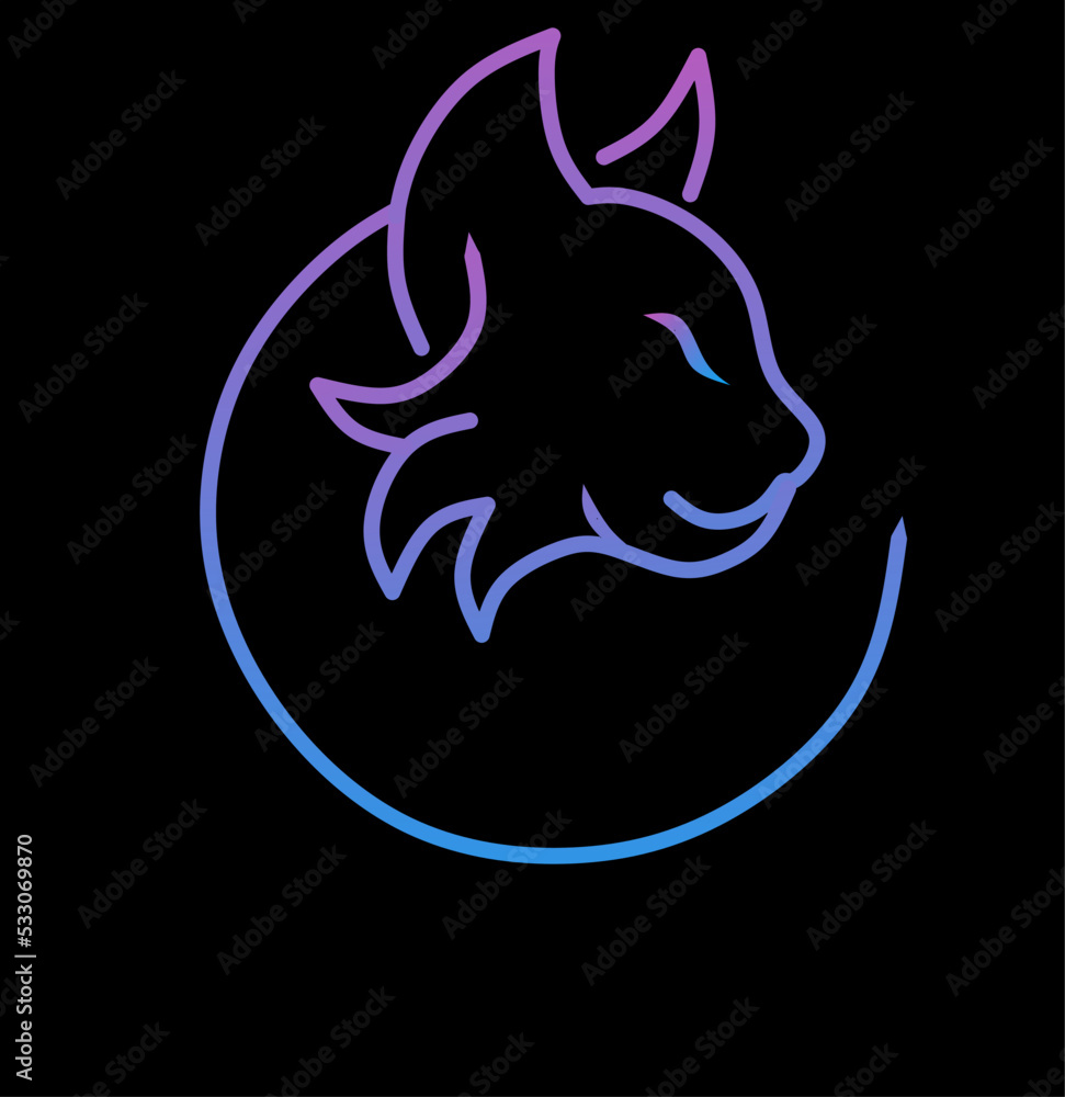 cat logo or slogan vector design cat logo or slogan vector design