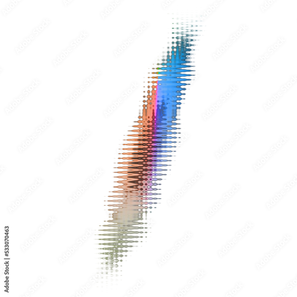 Abstract transparent glitch art texture element. Abstract transparent glitch art texture element.