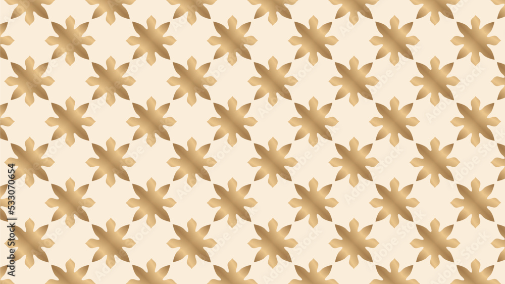 traditional flower background in gold traditional flower background in gold