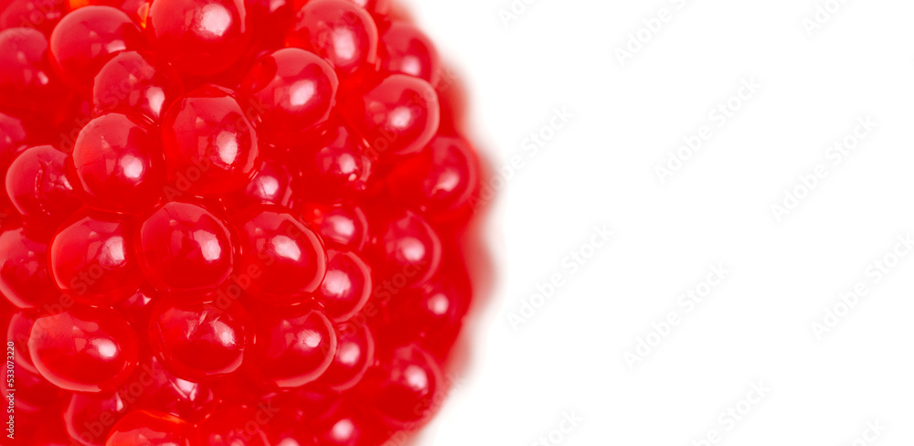 A Bowl Filled with Popping Boba on a White Background A Bowl Filled with Popping Boba on a White Background